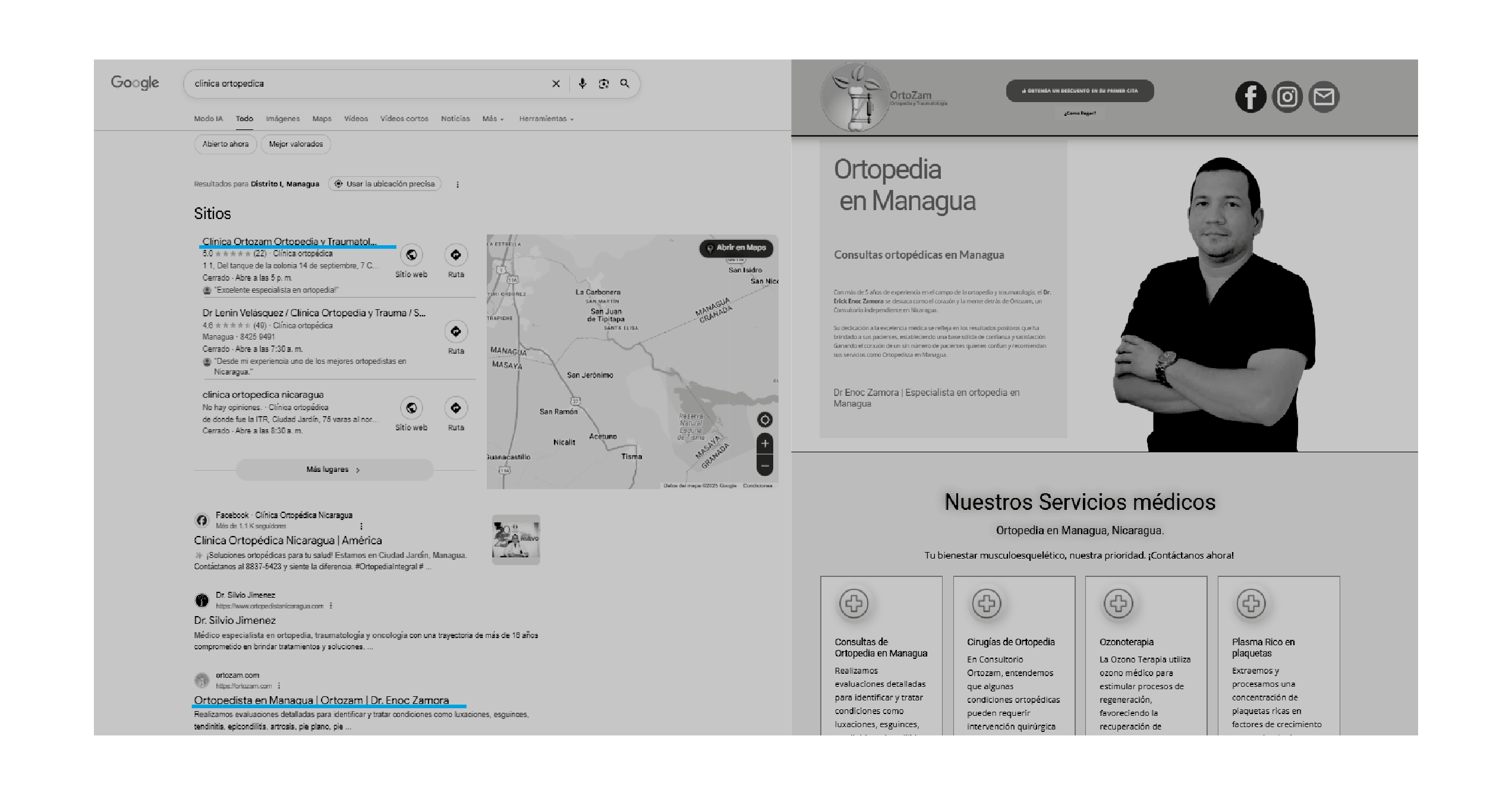 One page Website | Corespectra agencia de marketing digital